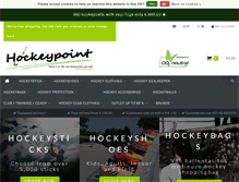 Tablet Screenshot of hockeypoint.nl